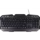 Клавиатура Оклик 700G Dynasty черный USB Multimedia for gamer LED (1061657) кабель 1.6м