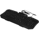 Клавиатура Оклик 700G Dynasty черный USB Multimedia for gamer LED (1061657) кабель 1.6м
