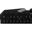 Клавиатура Оклик 700G Dynasty черный USB Multimedia for gamer LED (1061657) кабель 1.6м