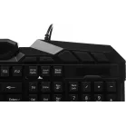 Клавиатура Оклик 700G Dynasty черный USB Multimedia for gamer LED (1061657) кабель 1.6м