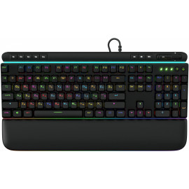 Клавиатура GMNG 999GK механическая черный/серебристый USB Multimedia for gamer LED (подставка для запястий) (1091218)