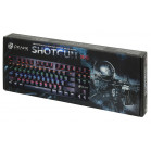 Клавиатура Оклик 969G SHOTGUN механическая черный USB Multimedia for gamer LED