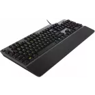 Клавиатура Lenovo K500 RGB механическая черный USB Multimedia for gamer LED (подставка для запястий) (GY40T26479) кабель 1.8м