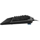 Клавиатура Lenovo K500 RGB механическая черный USB Multimedia for gamer LED (подставка для запястий) (GY40T26479) кабель 1.8м