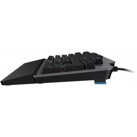 Клавиатура Lenovo K500 RGB механическая черный USB Multimedia for gamer LED (подставка для запястий) (GY40T26479) кабель 1.8м