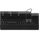 Клавиатура Lenovo K500 RGB механическая черный USB Multimedia for gamer LED (подставка для запястий) (GY40T26479) кабель 1.8м
