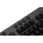 Клавиатура Lenovo K500 RGB механическая черный USB Multimedia for gamer LED (подставка для запястий) (GY40T26479) кабель 1.8м