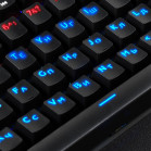 Клавиатура Оклик 935G RAGNAR механическая черный USB Multimedia for gamer LED (подставка для запястий)