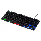 Клавиатура Оклик 707G CIRCUS черный USB Multimedia for gamer LED