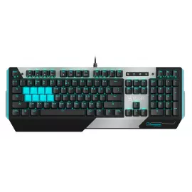 Клавиатура A4Tech B865 механическая серый/черный USB for gamer LED (B865 ICE BLUE) кабель 1.8м