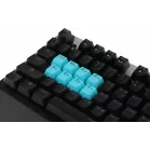 Клавиатура A4Tech B865 механическая серый/черный USB for gamer LED (B865 ICE BLUE) кабель 1.8м