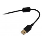 Клавиатура Оклик 715G черный USB Multimedia for gamer LED (1680657)