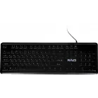 Клавиатура Defender GK-778DL черный USB slim for gamer LED (45778) кабель 1.5м