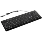 Клавиатура Defender GK-778DL черный USB slim for gamer LED (45778) кабель 1.5м