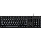Клавиатура Logitech G413 SE механическая черный USB for gamer LED (920-010438) кабель 1.8м