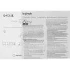 Клавиатура Logitech G413 SE механическая черный USB for gamer LED (920-010438) кабель 1.8м