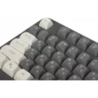 Клавиатура Оклик 711G серый/белый USB Multimedia for gamer LED (1790385) кабель 1.5м
