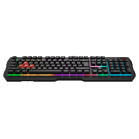 Клавиатура A4Tech Bloody B135N черный USB Multimedia for gamer LED (подставка для запястий) (B135N)