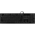 Клавиатура A4Tech S510NP механическая черный USB for gamer LED (S510NP (PUDDING BLACK)) кабель 1.8м