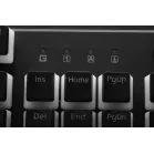 Клавиатура A4Tech S510NP механическая черный USB for gamer LED (S510NP (PUDDING BLACK)) кабель 1.8м