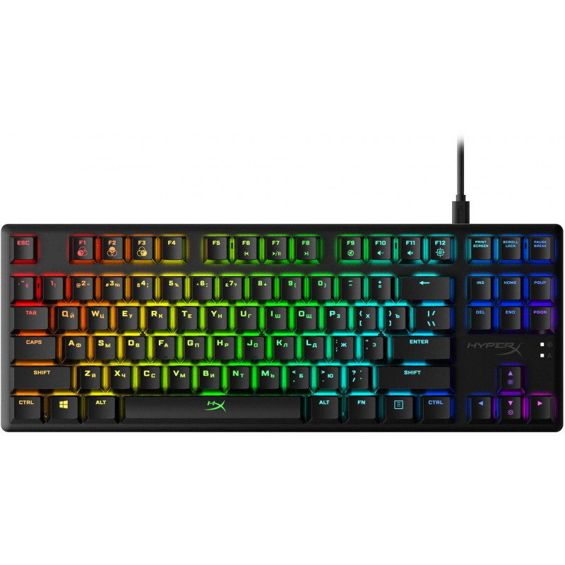 Клавиатура HyperX Alloy Origins Core механическая черный USB for gamer LED (4P5P3AA#ABA) Клавиатура HyperX Alloy Origins Core механическая черный USB for gamer LED (4P5P3AA#ABA)