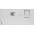 Клавиатура Redragon Veigar механическая белый/синий USB беспроводная BT/Radio for gamer LED (71476) кабель 1.5м