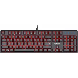 Клавиатура Defender Gk-596 механическая черный USB for gamer LED (45596) кабель 1.5м