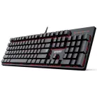 Клавиатура Defender Gk-596 механическая черный USB for gamer LED (45596) кабель 1.5м