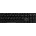 Клавиатура Defender Gk-596 механическая черный USB for gamer LED (45596) кабель 1.5м