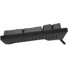 Клавиатура Defender Gk-596 механическая черный USB for gamer LED (45596) кабель 1.5м