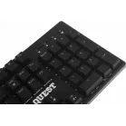 Клавиатура Defender Gk-596 механическая черный USB for gamer LED (45596) кабель 1.5м