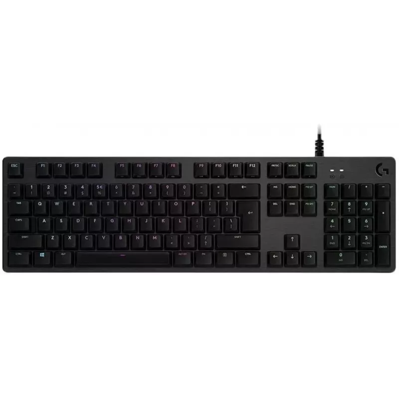 Клавиатура Logitech G512 Carbon Red Linear механическая черный USB Multimedia for gamer LED (920-009374)