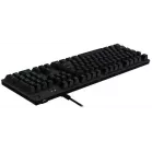 Клавиатура Logitech G512 Carbon Red Linear механическая черный USB Multimedia for gamer LED (920-009374)