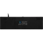 Клавиатура Logitech G512 Carbon Red Linear механическая черный USB Multimedia for gamer LED (920-009374)