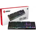 Клавиатура MSI Vigor GK30 RU черный USB for gamer LED (S11-04RU236-CLA)