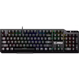 Клавиатура MSI VIGOR GK41 LR RU механическая черный USB Multimedia for gamer LED (S11-04RU248-CLA)