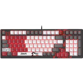Клавиатура A4Tech Bloody S98 Naraka BLMS Plus механическая черный/красный USB for gamer LED (S98 NARAKA BLMS RED PLUS)