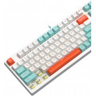 Клавиатура A4Tech Fstyler FS300 механическая белый USB for gamer LED (FS300 PANDA SNORKLENING)