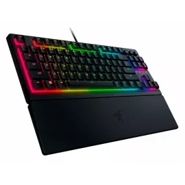 Клавиатура Razer Ornata V3 Tenkeyless механическая черный USB Multimedia for gamer LED (подставка для запястий) (RZ03-04881600-R3R1)