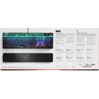 Клавиатура Steelseries Apex 7 Red Switch Ru механическая черный USB Multimedia for gamer LED (подставка для запястий) (64642)