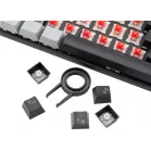 Клавиатура Оклик K600X механическая черный/серый USB Multimedia for gamer LED