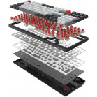 Клавиатура A4Tech Bloody WS98 механическая черный/белый USB беспроводная BT/Radio Multimedia for gamer LED (WS98)