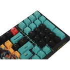 Клавиатура A4Tech AT98 Renegade черный/зеленый USB for gamer LED (AT98) кабель 1.8м