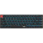 Клавиатура Acer Nitro OKR400 механическая черный USB беспроводная BT/Radio Multimedia for gamer LED (ZL.KBDEE.01A) кабель 1.5м