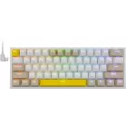 Клавиатура Redragon Fizz Pro механическая белый USB беспроводная BT/Radio for gamer для ноутбука LED (72598) кабель 1.8м