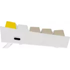 Клавиатура Redragon Fizz Pro механическая белый USB беспроводная BT/Radio for gamer для ноутбука LED (72598) кабель 1.8м