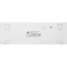 Клавиатура Redragon Fizz Pro механическая белый USB беспроводная BT/Radio for gamer для ноутбука LED (72598) кабель 1.8м