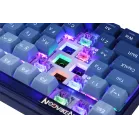 Клавиатура Redragon Garen Pro механическая синий USB беспроводная BT/Radio for gamer LED (71745) кабель 1.5м
