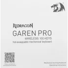Клавиатура Redragon Garen Pro механическая синий USB беспроводная BT/Radio for gamer LED (71745) кабель 1.5м