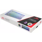 Клавиатура Redragon Garen Pro механическая синий USB беспроводная BT/Radio for gamer LED (71745) кабель 1.5м
